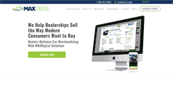 Desktop Screenshot of maxdigital.com